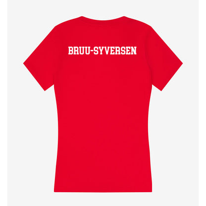 Stony Brook - NCAA Women's Tennis : Cornelia Bruu-Syversen - Women's V-Neck T-Shirt-1