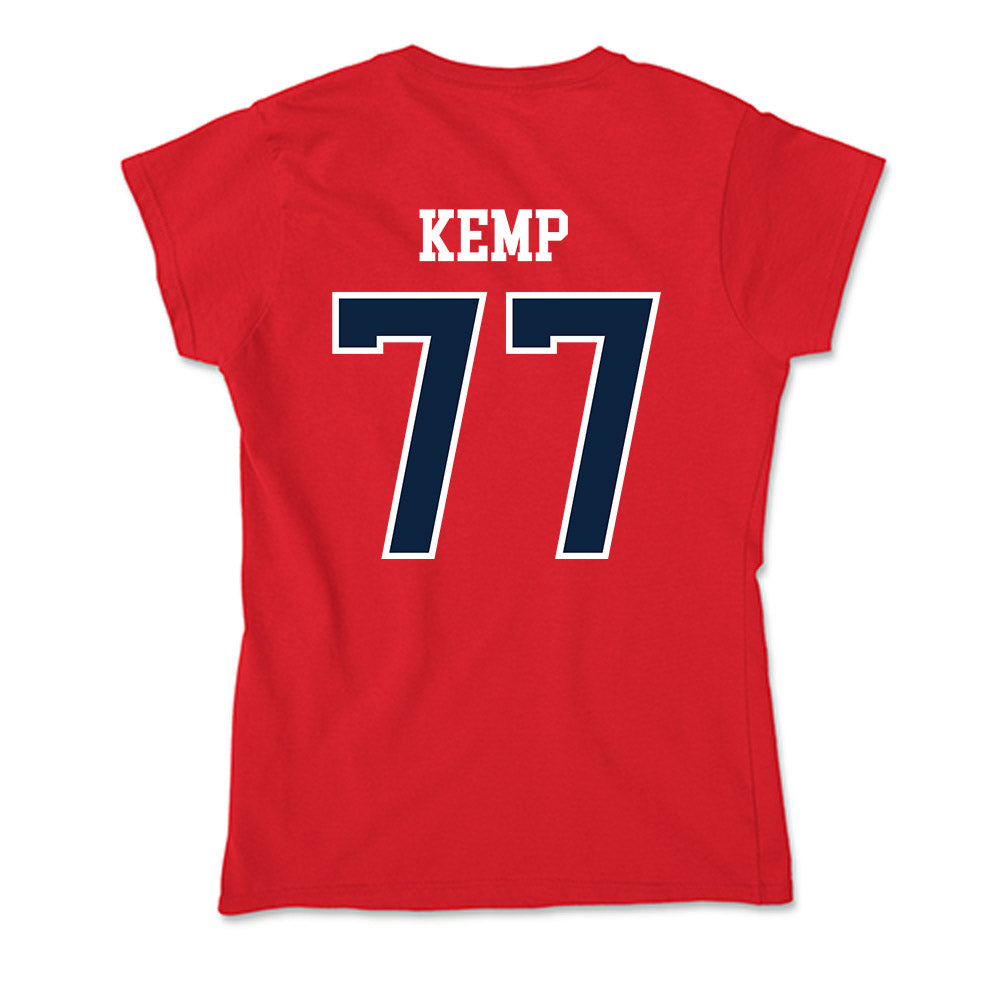 Stony Brook - NCAA Football : Thomas kemp - Soft Style Women’s T-Shirt-1