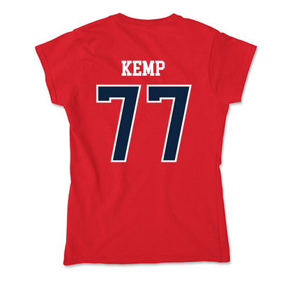 Stony Brook - NCAA Football : Thomas kemp - Soft Style Women’s T-Shirt-1