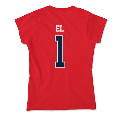 Stony Brook - NCAA Football : Rahkhem El - Soft Style Women’s T-Shirt-1