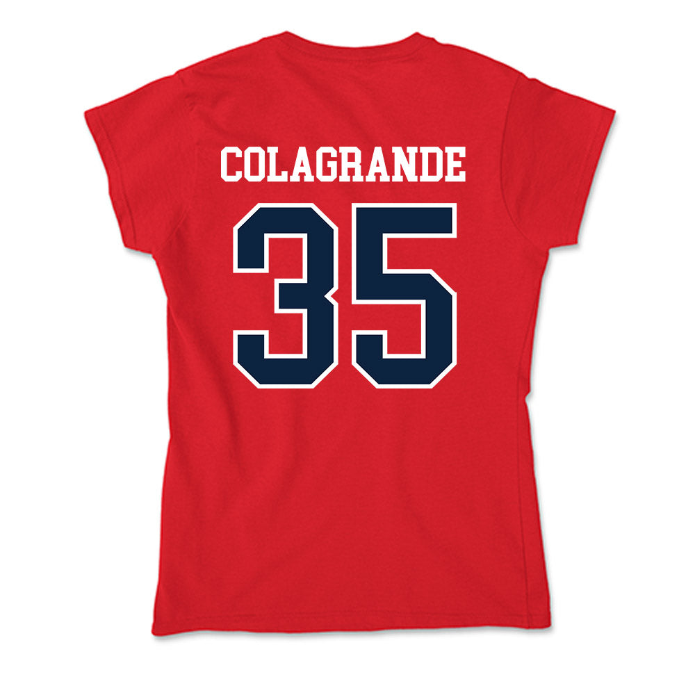 Stony Brook - NCAA Baseball : Aidan Colagrande - Soft Style Women’s T-Shirt-1