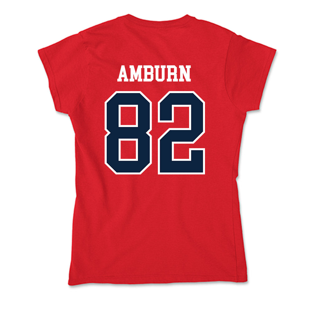 Stony Brook - NCAA Football : Jacob Amburn - Soft Style Women’s T-Shirt-1