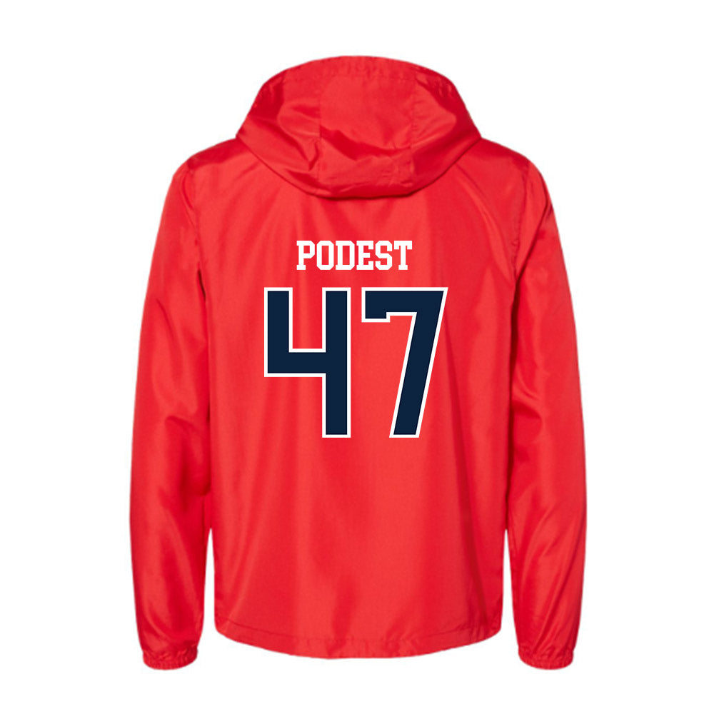 Stony Brook - NCAA Baseball : Jarek Podest - Windbreaker-1