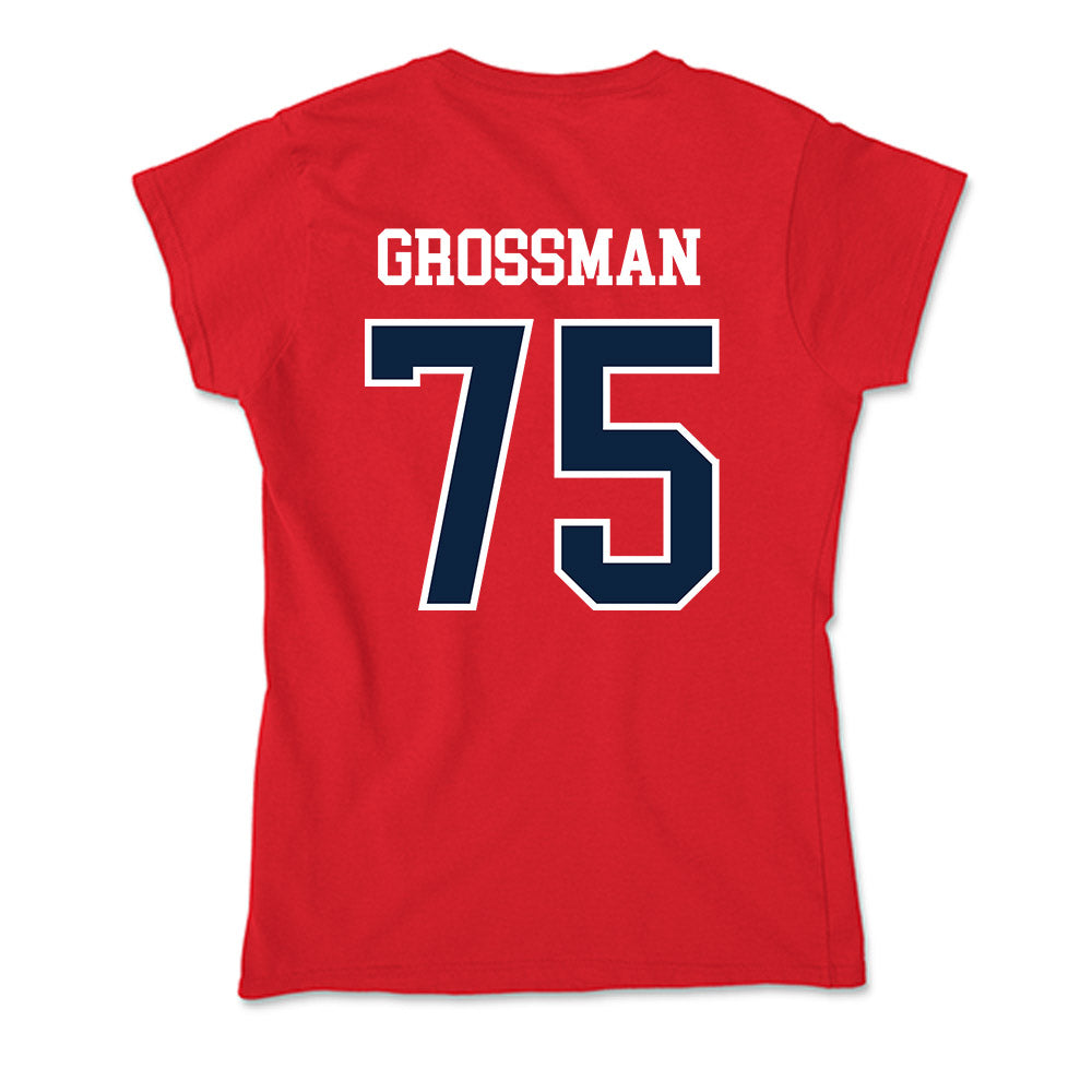 Stony Brook - NCAA Football : Matthew Grossman - Soft Style Women’s T-Shirt-1