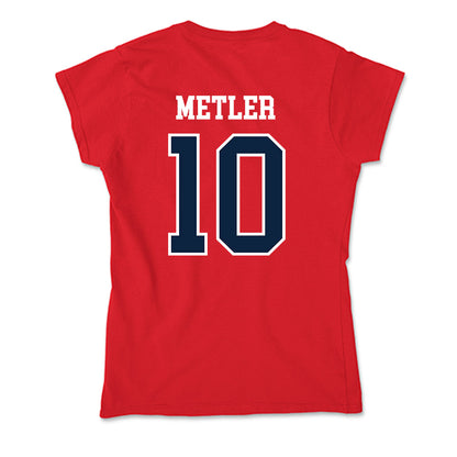 Stony Brook - NCAA Men's Lacrosse : Reid Metler - Soft Style Women’s T-Shirt-1