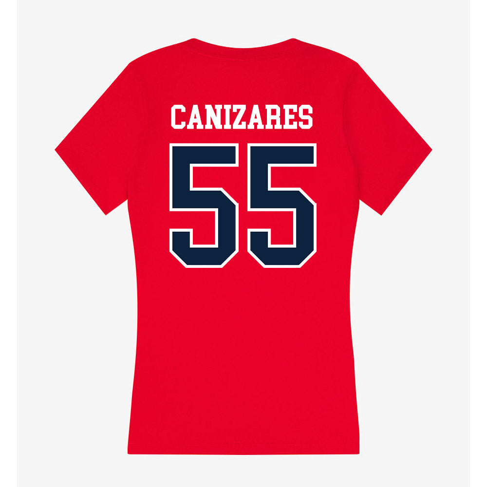 Stony Brook - NCAA Baseball : Matthew Canizares - Women's V-Neck T-Shirt-1