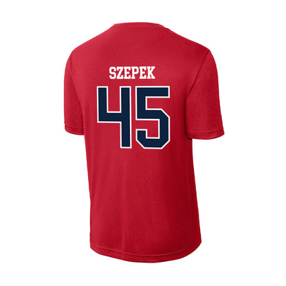 Stony Brook - NCAA Baseball : Luke Szepek - Activewear T-Shirt-1