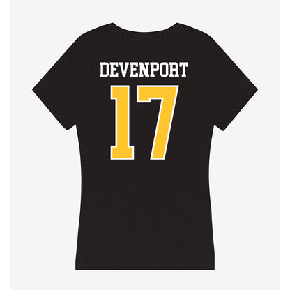 NKU - NCAA Baseball : Logen Devenport - Women's V-Neck T-Shirt-1
