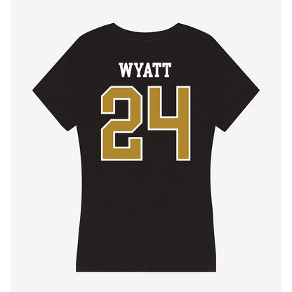 UMBC - NCAA Baseball : Danny Wyatt - Women's V-Neck T-Shirt-1