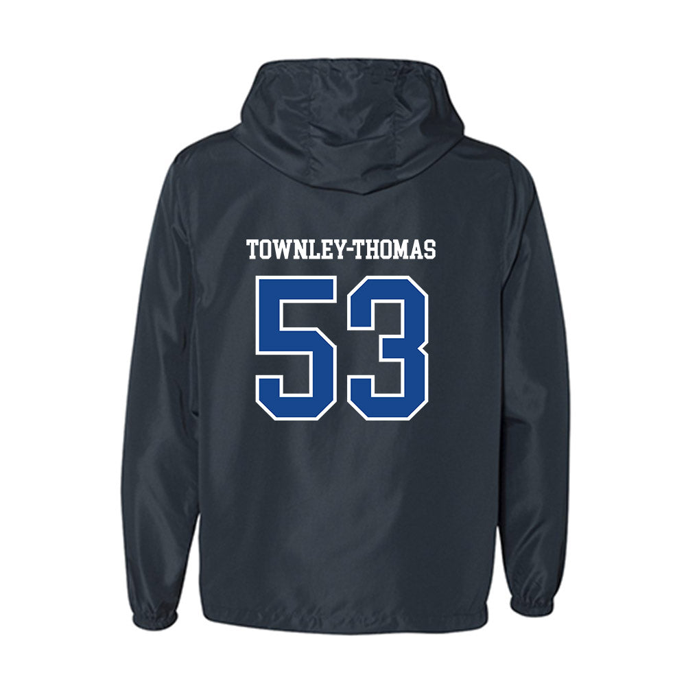 Creighton - NCAA Men's Basketball : Joshua Townley-Thomas - Windbreaker-1