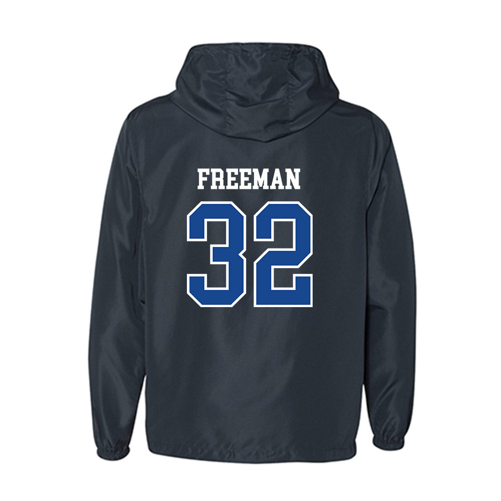 Creighton - NCAA Men's Basketball : Owen Freeman - Windbreaker-1