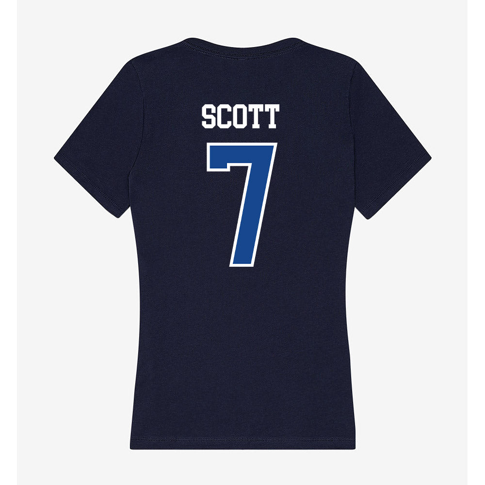 Creighton - NCAA Women's Soccer : Whitney Scott - Women's V-Neck T-Shirt-1