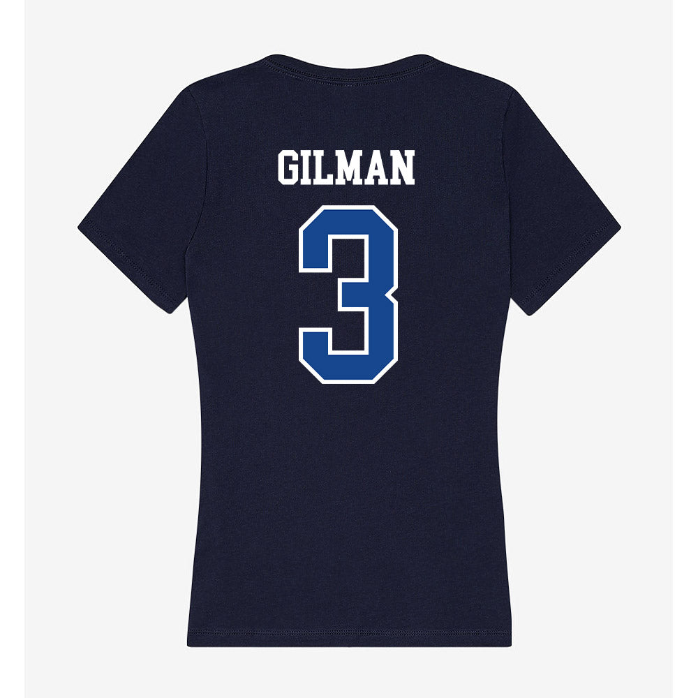 Creighton - NCAA Softball : Audrey Gilman - Women's V-Neck T-Shirt-1