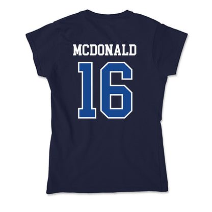 Creighton - NCAA Baseball : John McDonald - Soft Style Women’s T-Shirt-1