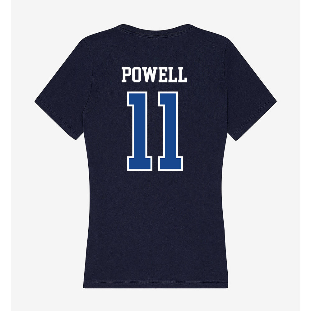 Creighton - NCAA Women's Soccer : Tejia Powell - Women's V-Neck T-Shirt-1