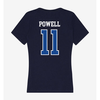 Creighton - NCAA Women's Soccer : Tejia Powell - Women's V-Neck T-Shirt-1