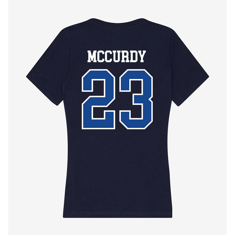 Creighton - NCAA Baseball : Mason McCurdy - Women's V-Neck T-Shirt-1