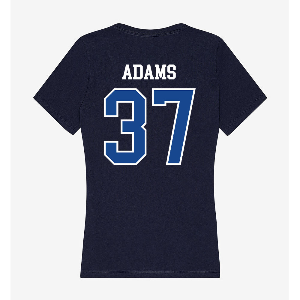 Creighton - NCAA Baseball : JT Adams - Women's V-Neck T-Shirt-1