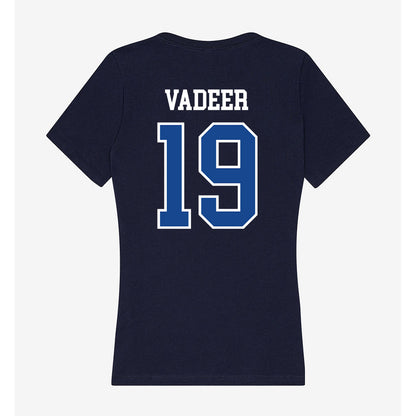 Creighton - NCAA Baseball : Hunter VaDeer - Women's V-Neck T-Shirt-1