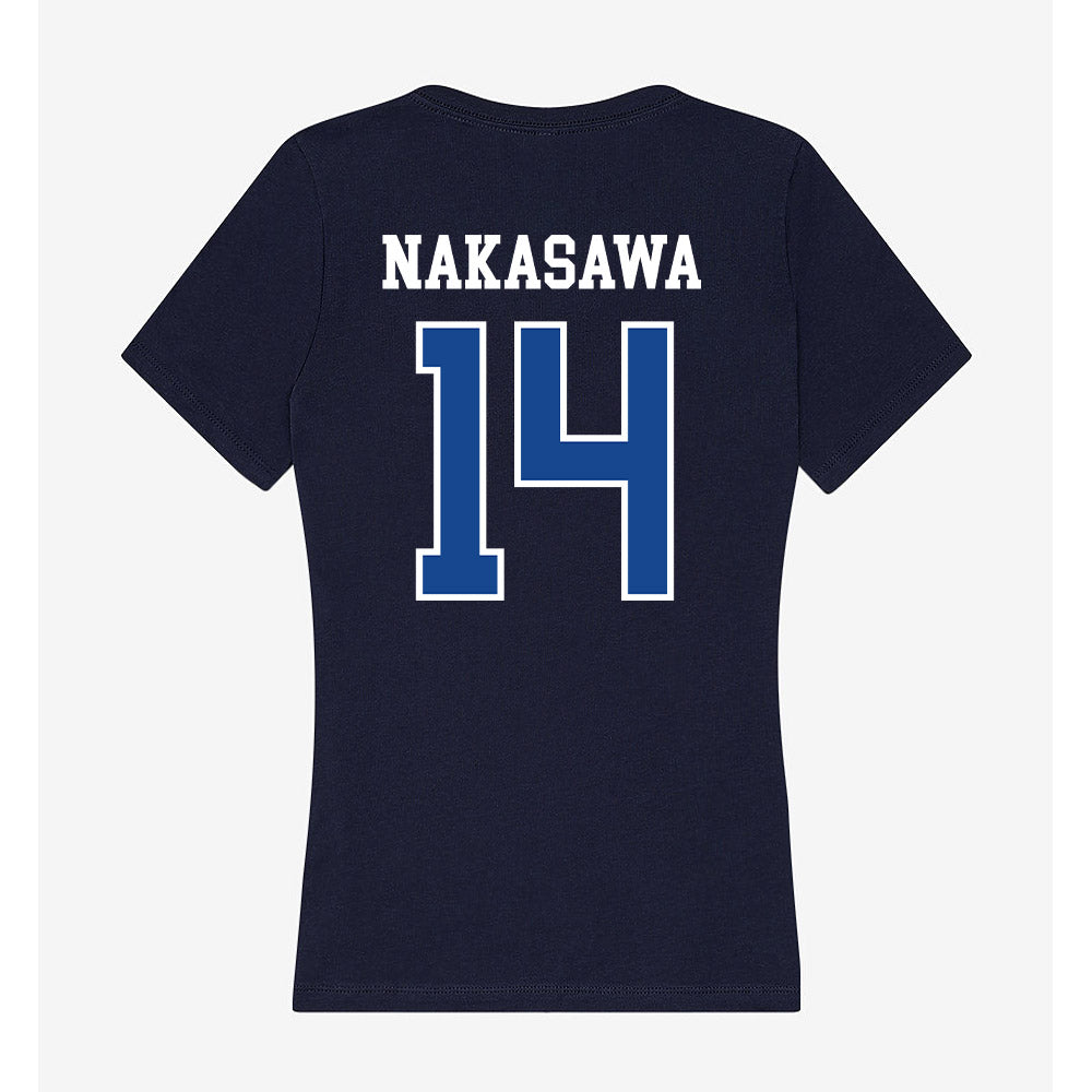 Creighton - NCAA Softball : Kenzie Nakasawa - Women's V-Neck T-Shirt-1