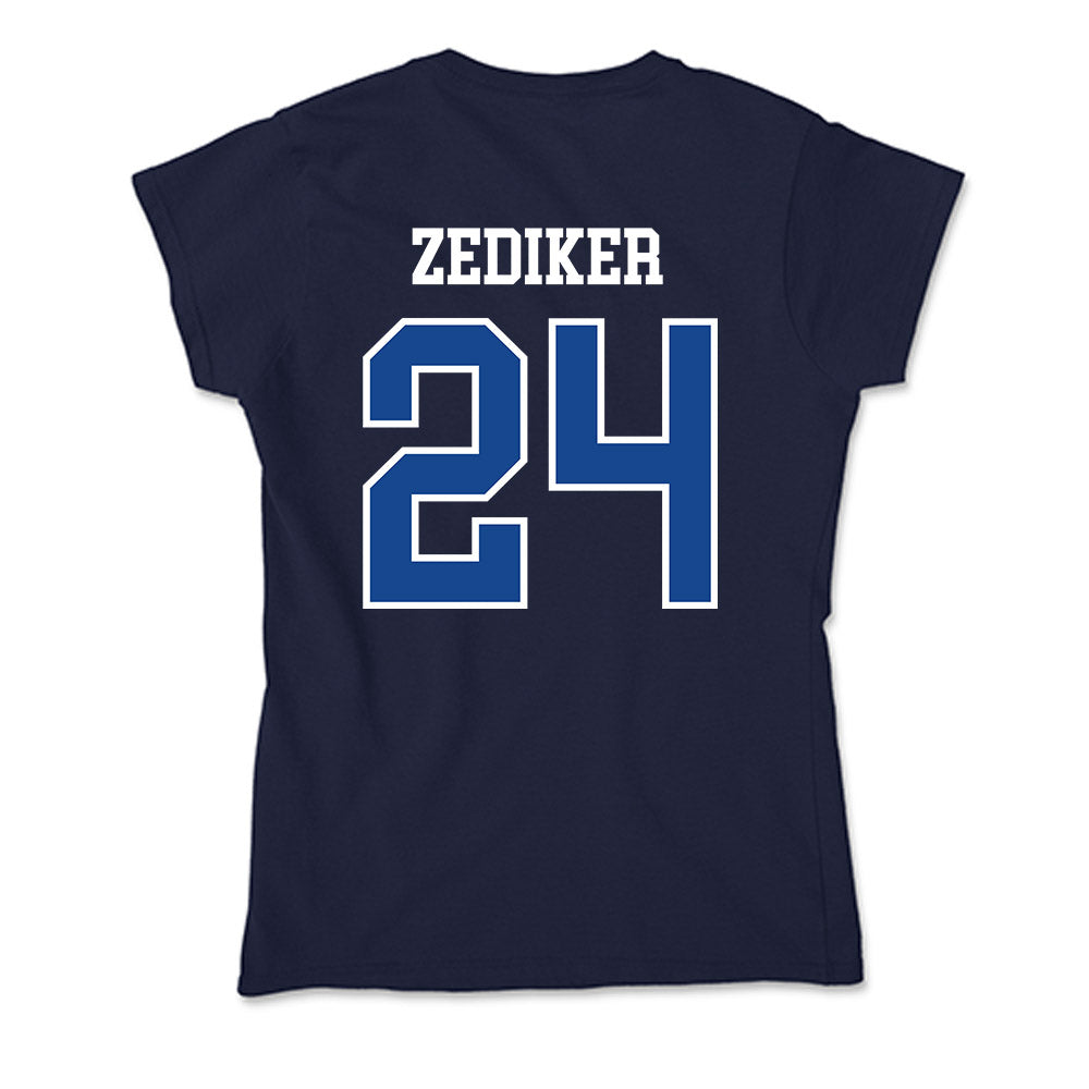 Creighton - NCAA Women's Basketball : Ava Zediker - Soft Style Women’s T-Shirt-1