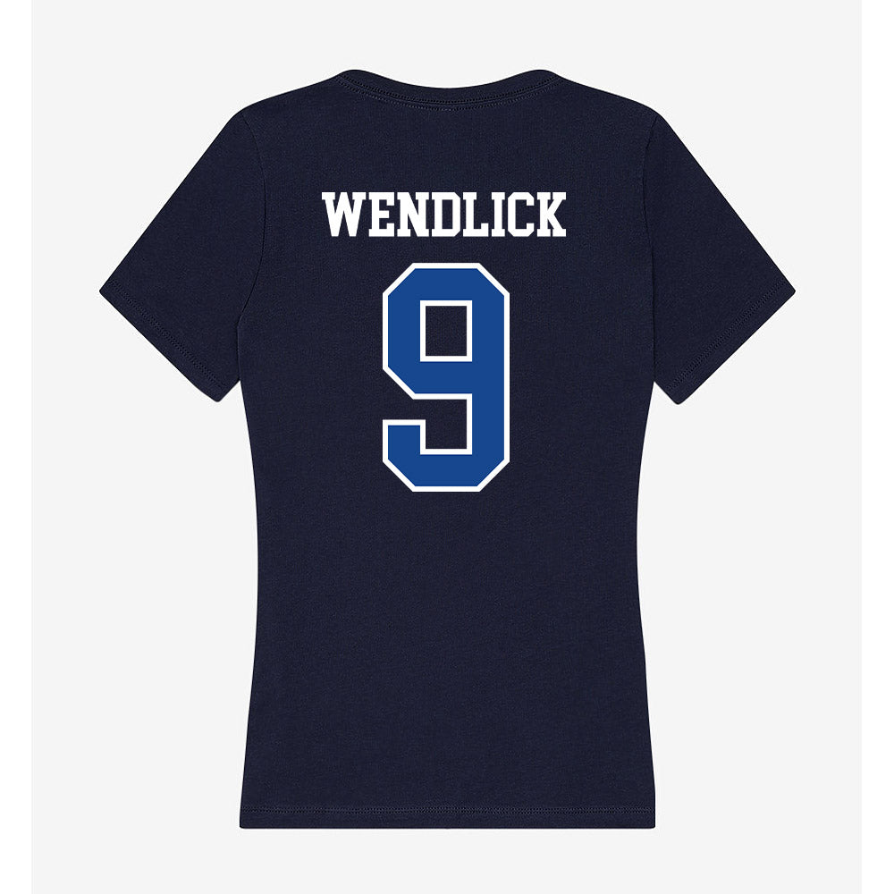 Creighton - NCAA Women's Volleyball : Sophia Wendlick - Women's V-Neck T-Shirt-1