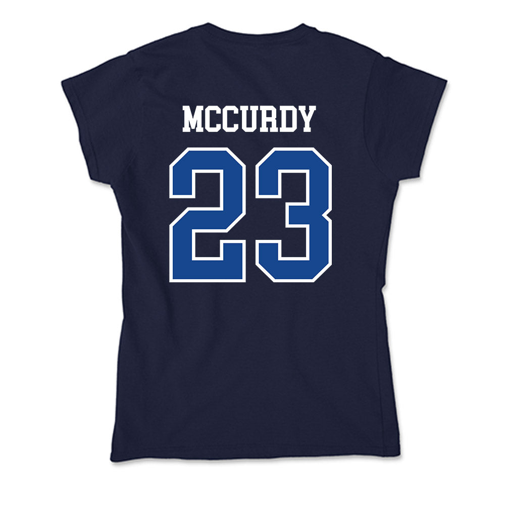 Creighton - NCAA Baseball : Mason McCurdy - Soft Style Women’s T-Shirt-1