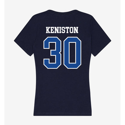 Creighton - NCAA Men's Soccer : Brandon Keniston - Women's V-Neck T-Shirt-1