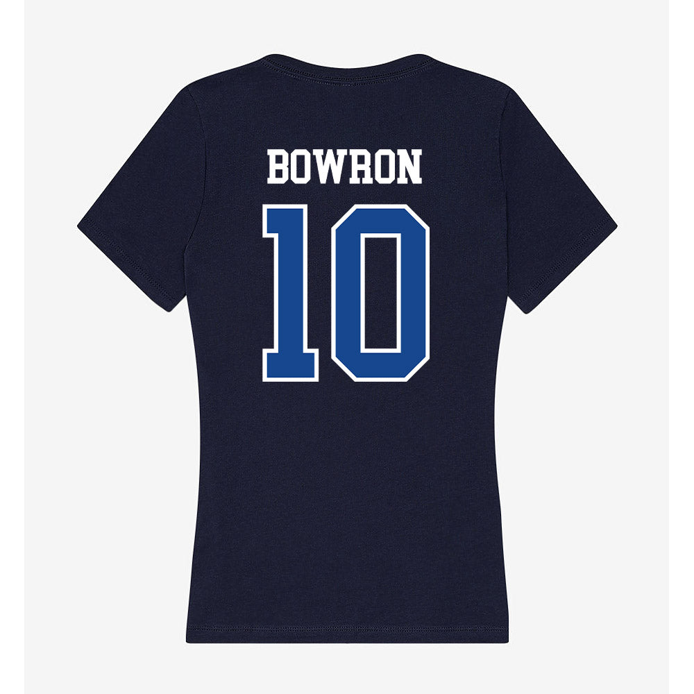 Creighton - NCAA Baseball : Nick Bowron - Women's V-Neck T-Shirt-1