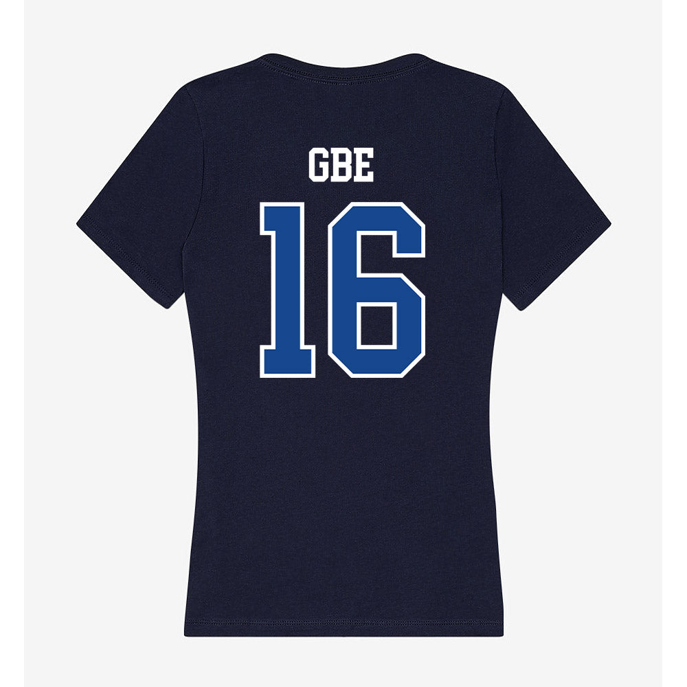 Creighton - NCAA Men's Soccer : Ange Gbe - Women's V-Neck T-Shirt-1