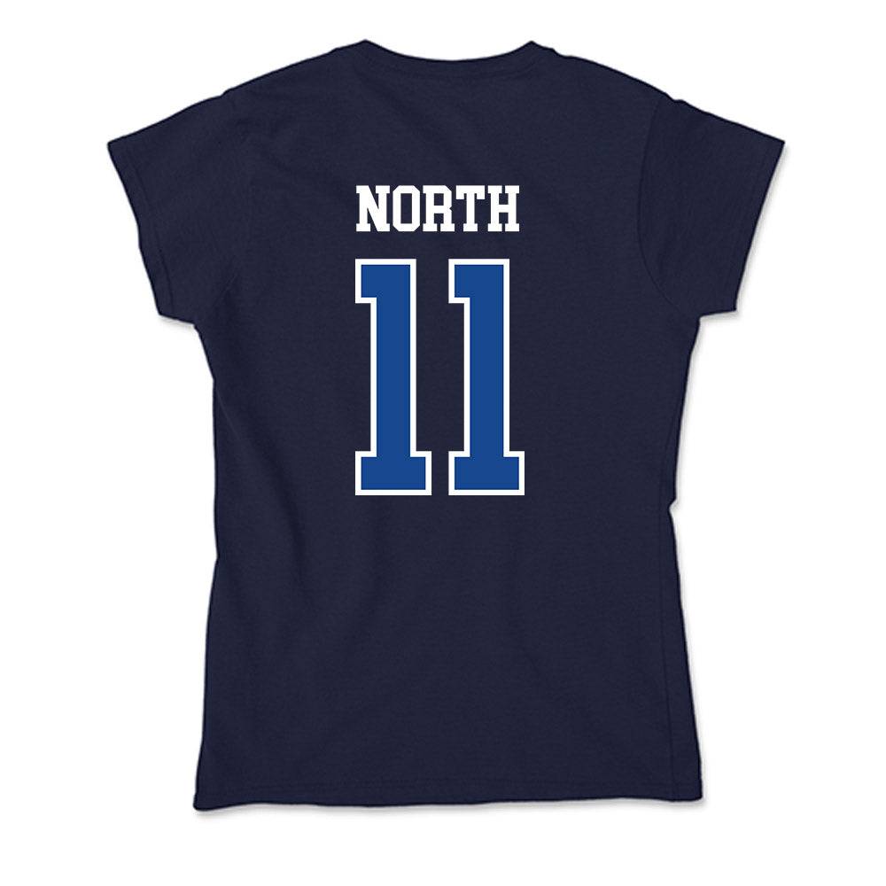 Creighton - NCAA Baseball : Ben North - Soft Style Women’s T-Shirt-1