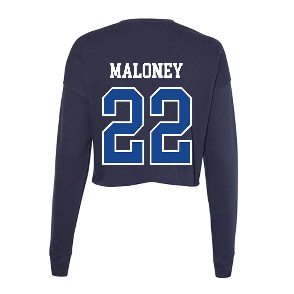 Creighton - NCAA Softball : Gracie Maloney - Women's Cropped Crew Fleece-1