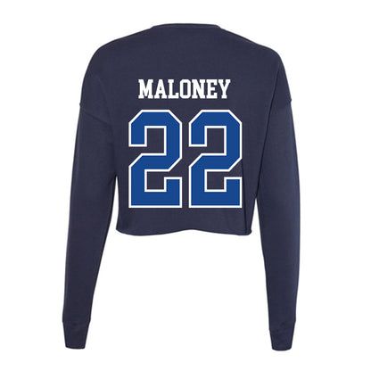 Creighton - NCAA Softball : Gracie Maloney - Women's Cropped Crew Fleece-1