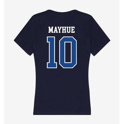 Creighton - NCAA Softball : Keegan Mayhue - Women's V-Neck T-Shirt-1