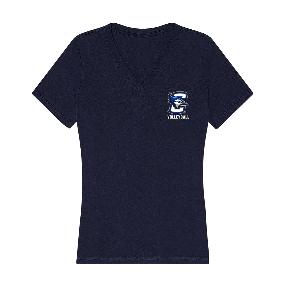 Creighton - NCAA Women's Volleyball : Ivy Leuck - Women's V-Neck T-Shirt-0
