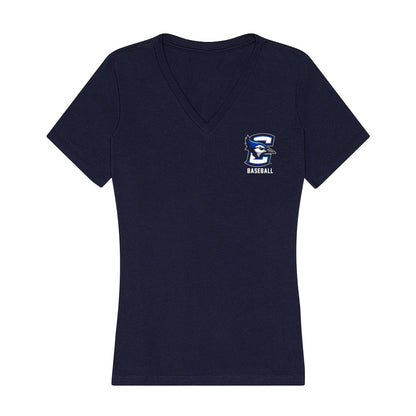 Creighton - NCAA Baseball : Joe Washburn - Women's V-Neck T-Shirt-0