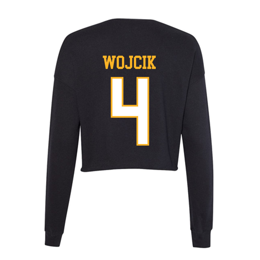 UW Milwaukee - NCAA Women's Soccer : Lola Wojcik - Women's Cropped Crew Fleece-1