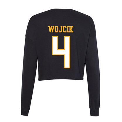 UW Milwaukee - NCAA Women's Soccer : Lola Wojcik - Women's Cropped Crew Fleece-1