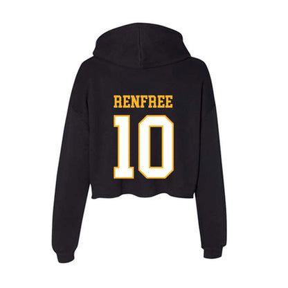 UW Milwaukee - NCAA Men's Basketball : Ned Renfree - Women's Crop Fleece Hoodie-1