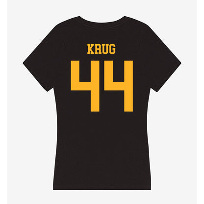 Valpo - NCAA Softball : Kayden Krug - Women's V-Neck T-Shirt-1