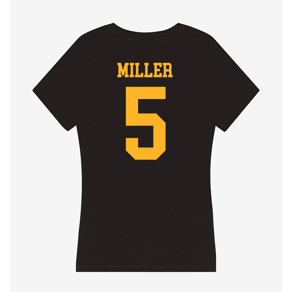 Valpo - NCAA Women's Soccer : Eve Miller - Women's V-Neck T-Shirt-1