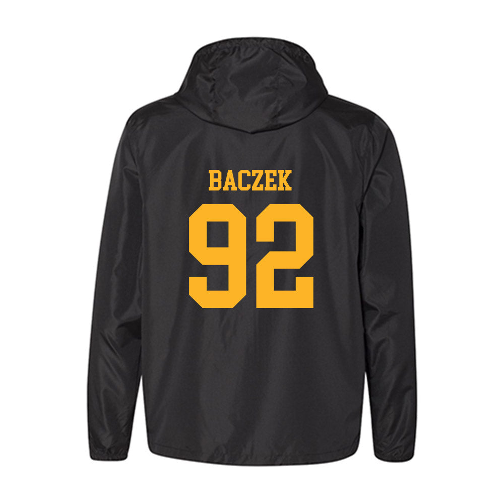 Valpo - NCAA Football : Caleb Baczek - Windbreaker-1