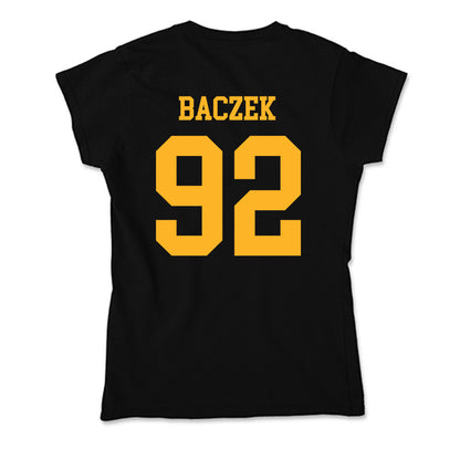 Valpo - NCAA Football : Caleb Baczek - Soft Style Women’s T-Shirt-1