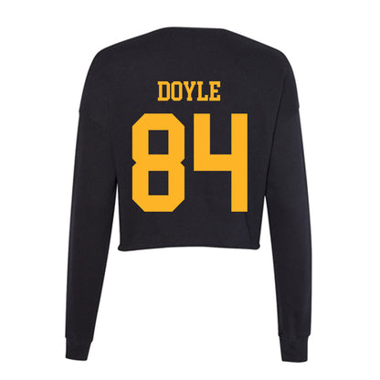 Valpo - NCAA Football : Luke Doyle - Women's Cropped Crew Fleece-1