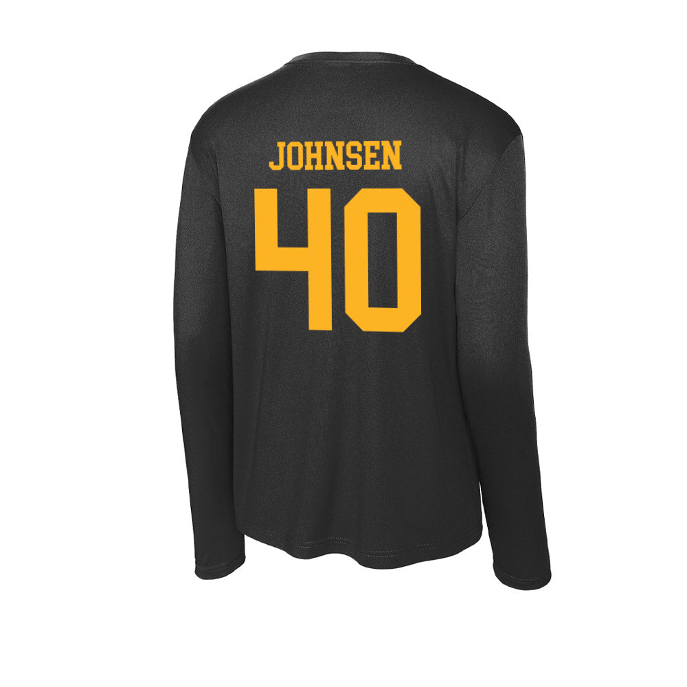 Valpo - NCAA Football : Nick Johnsen - Activewear Long Sleeve T-Shirt-1