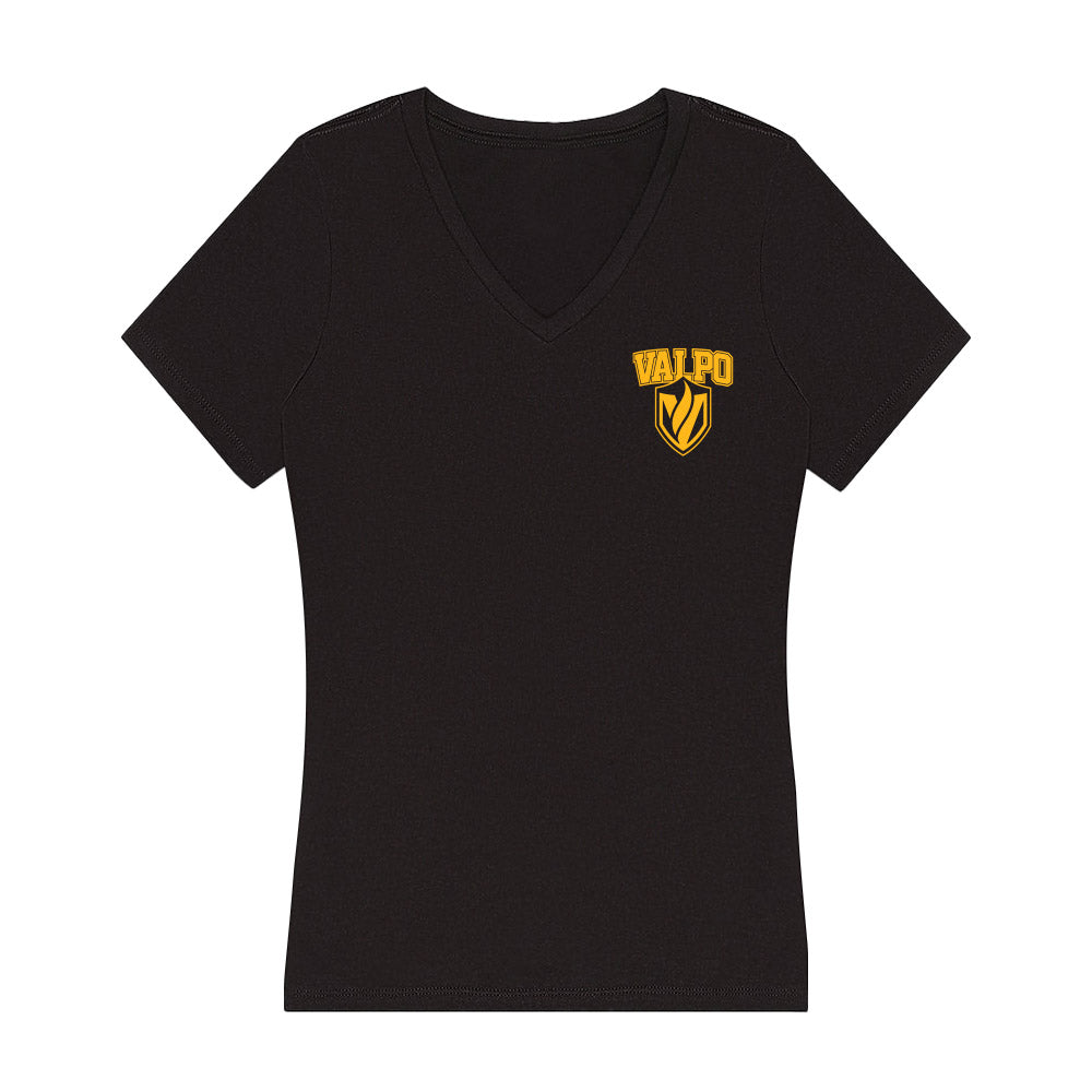 Valpo - NCAA Women's Soccer : Brylie Walos - Women's V-Neck T-Shirt-0