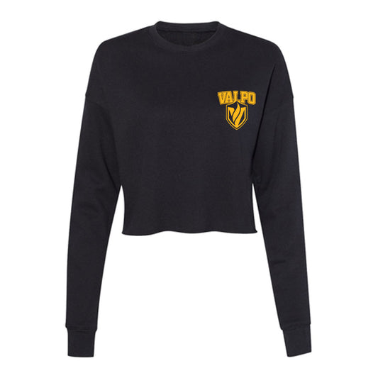 Valpo - NCAA Women's Soccer : Alex Arnold - Women's Cropped Crew Fleece-0