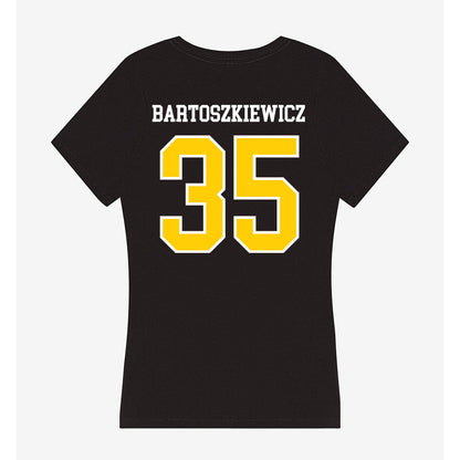 Michigan Tech - NCAA Men's Ice Hockey : Owen Bartoszkiewicz - Women's V-Neck T-Shirt-1