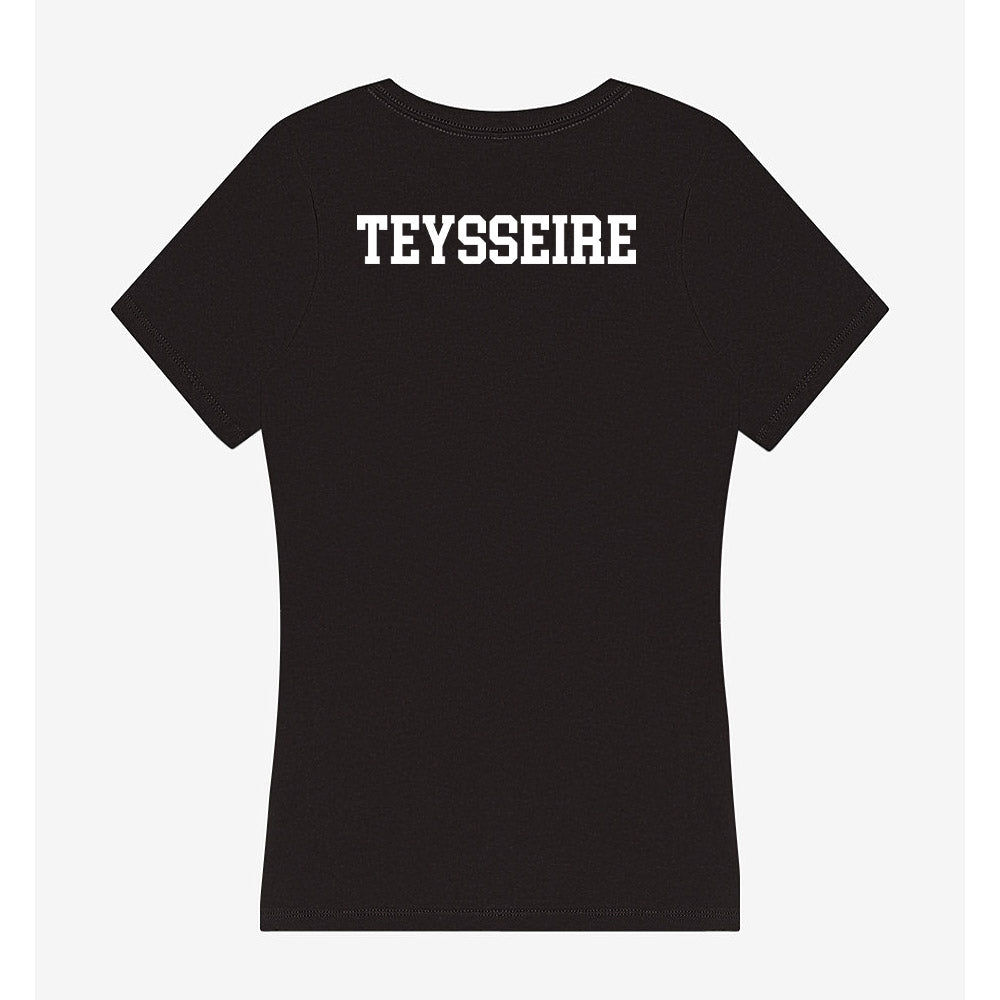 Michigan Tech - NCAA Men's Tennis : Laurent Raphael Teysseire - Women's V-Neck T-Shirt-1