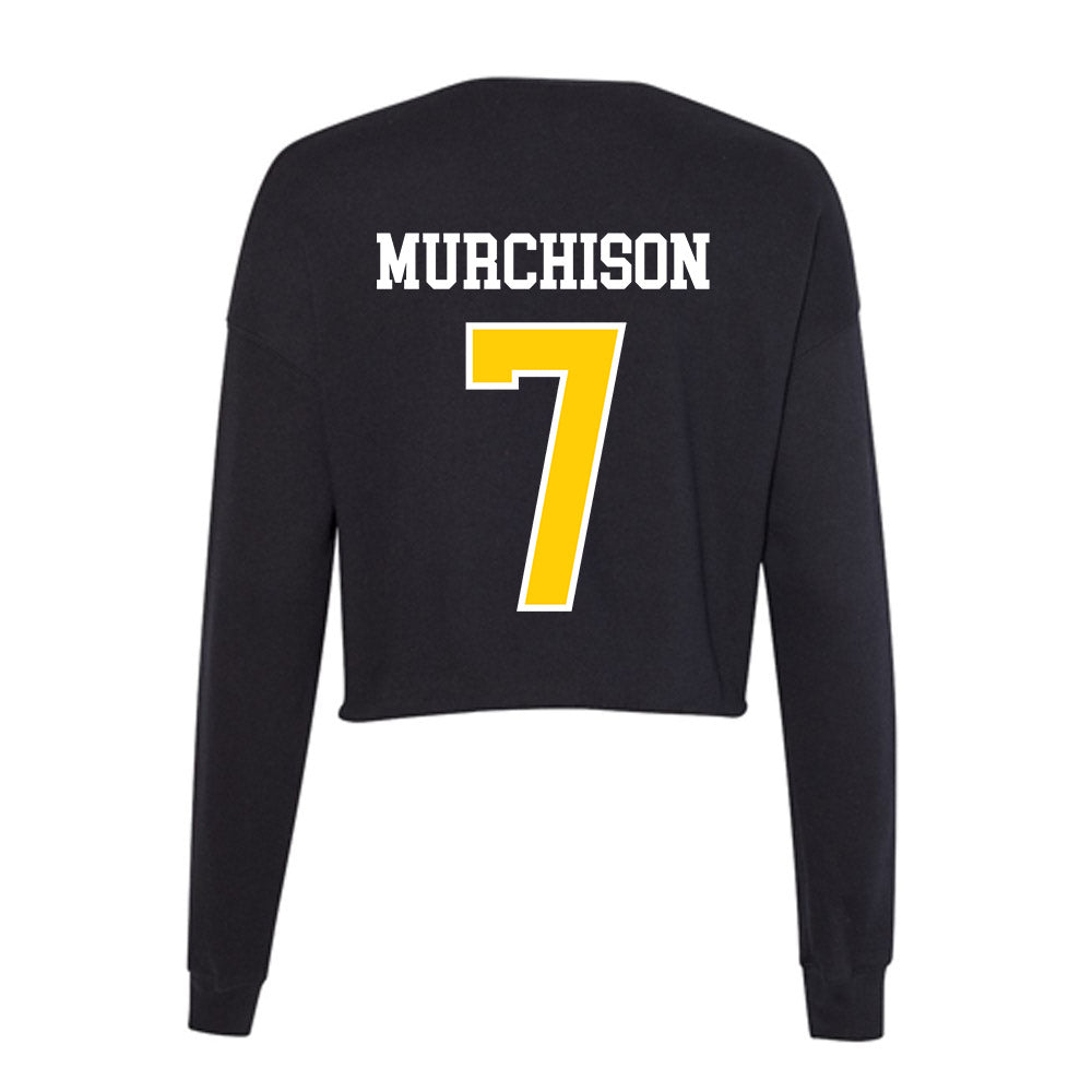 Michigan Tech - NCAA Women's Soccer : Clara Murchison - Women's Cropped Crew Fleece-1